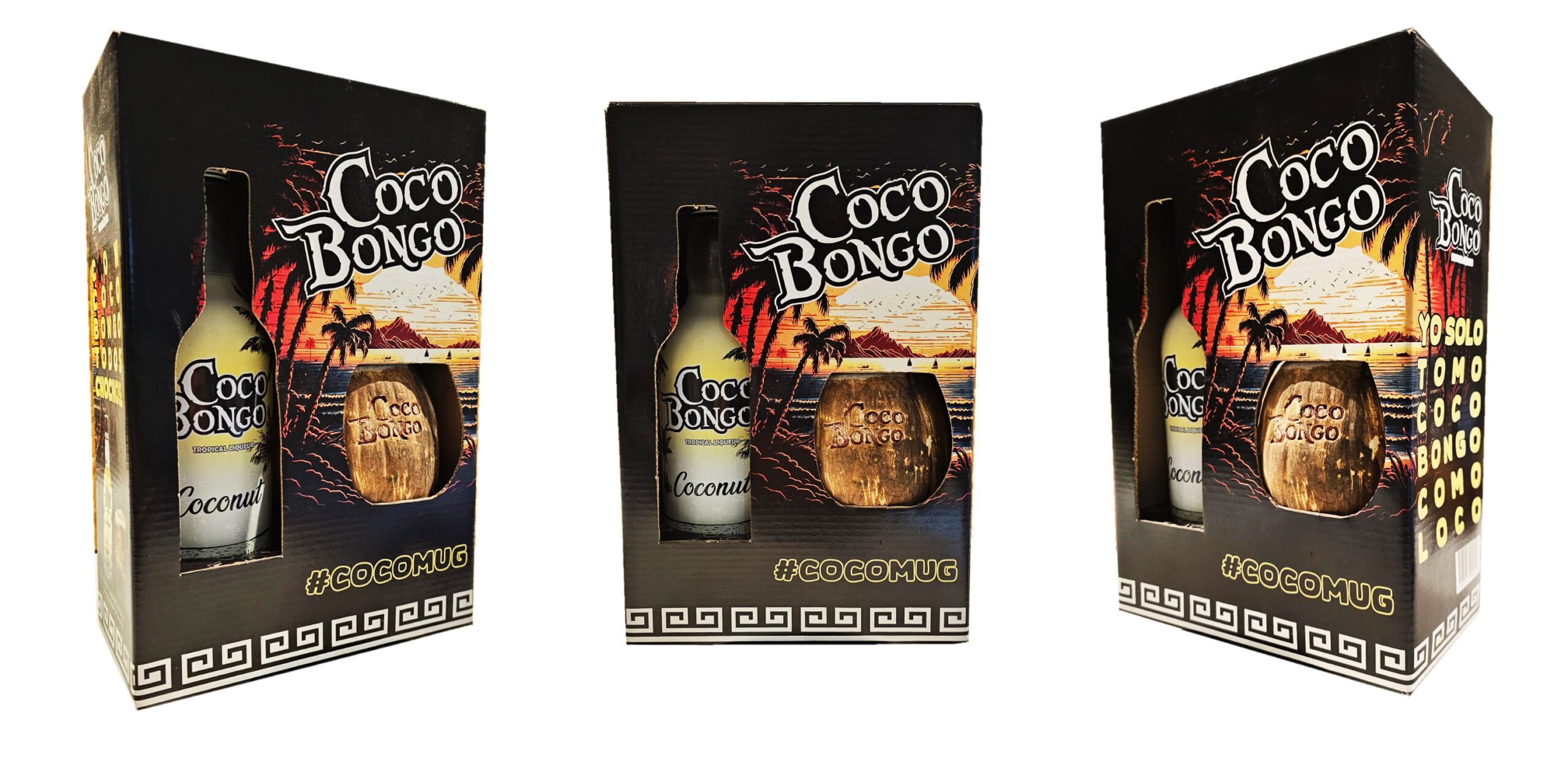 Gift Pack Licor Coco Bongo Coconut 750ml + Coco Mug - Imagen 2