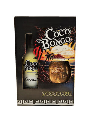 Gift Pack Licor Coco Bongo Coconut 750ml + Coco Mug